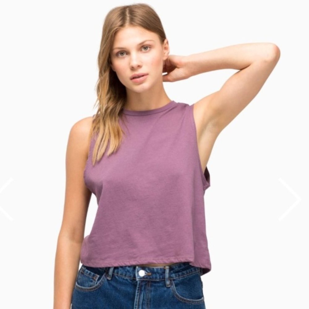 Richer Poorer Muscle Crop Tank